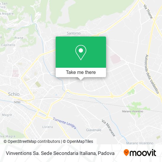 Vinventions Sa. Sede Secondaria Italiana map