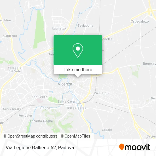 Via Legione Gallieno 52 map