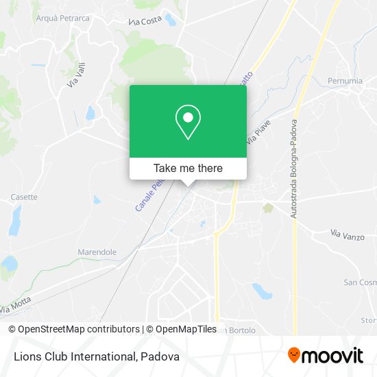 Lions Club International map