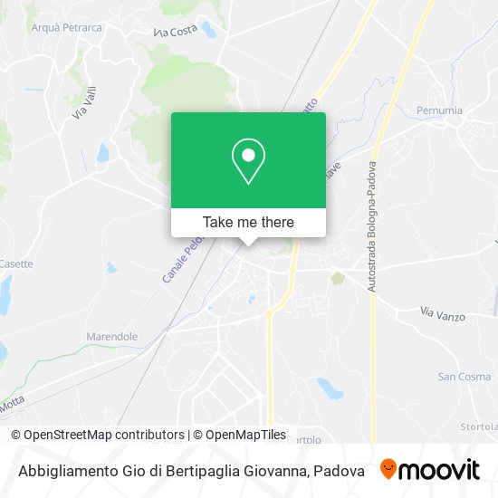 Abbigliamento Gio di Bertipaglia Giovanna map