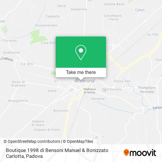 Boutique 1998 di Bensoni Manuel & Bonizzato Carlotta map
