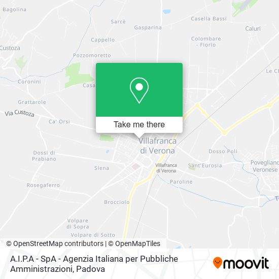 A.I.P.A - SpA - Agenzia Italiana per Pubbliche Amministrazioni map