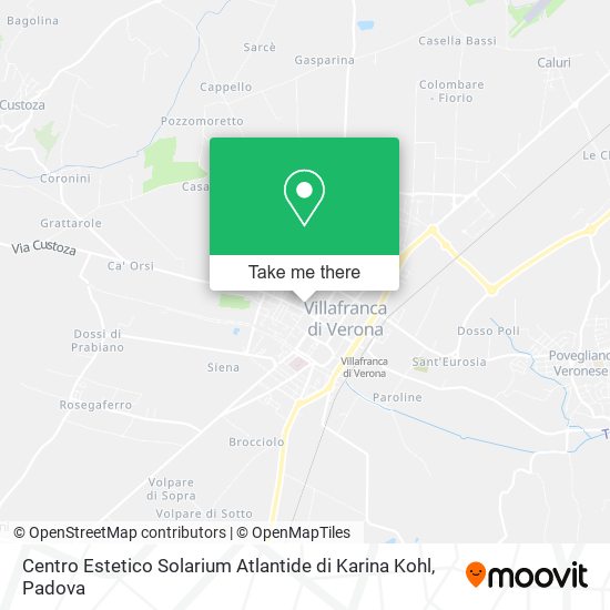 Centro Estetico Solarium Atlantide di Karina Kohl map