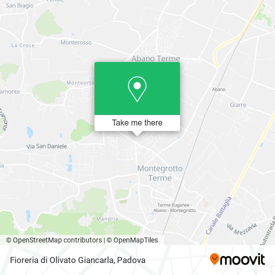 Fioreria di Olivato Giancarla map