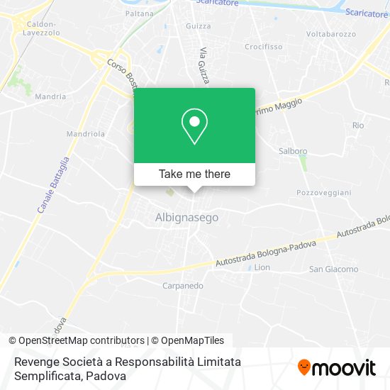 Revenge Società a Responsabilità Limitata Semplificata map