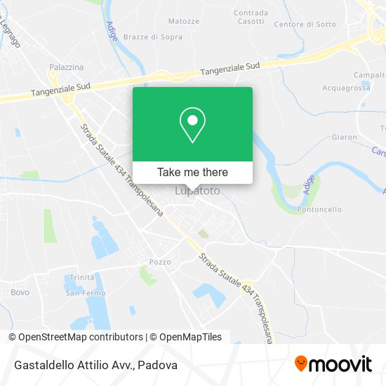 Gastaldello Attilio Avv. map