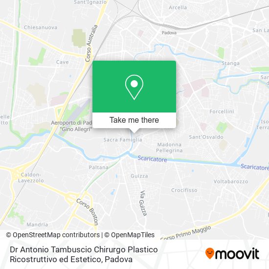 Dr Antonio Tambuscio Chirurgo Plastico Ricostruttivo ed Estetico map