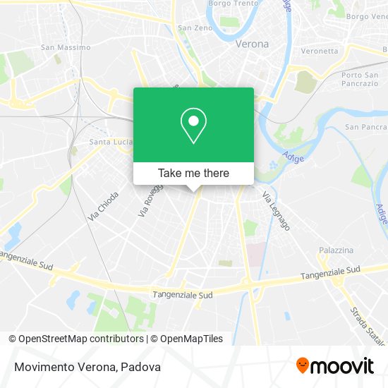 Movimento Verona map