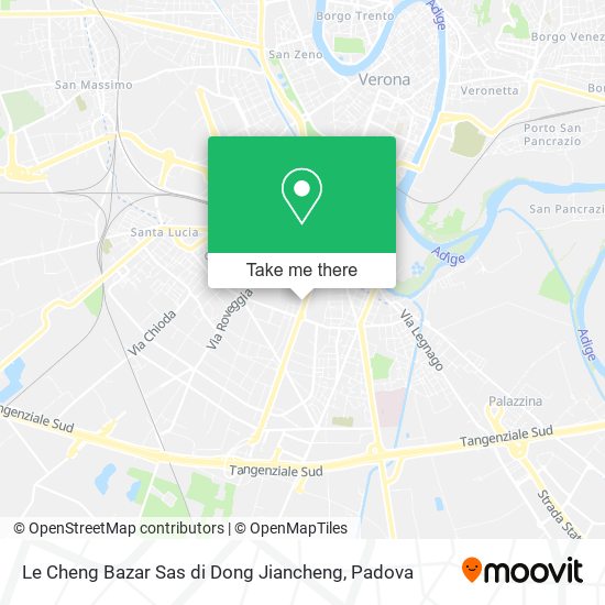 Le Cheng Bazar Sas di Dong Jiancheng map