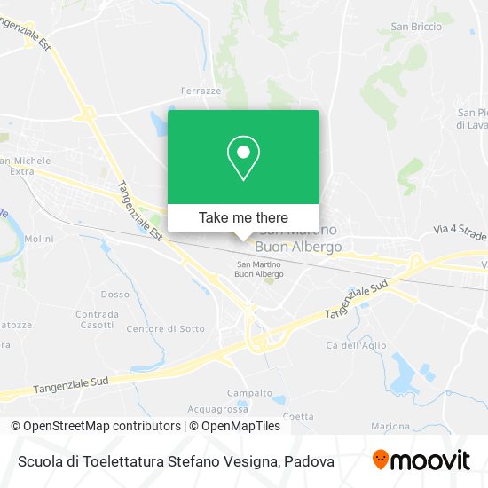 Scuola di Toelettatura Stefano Vesigna map