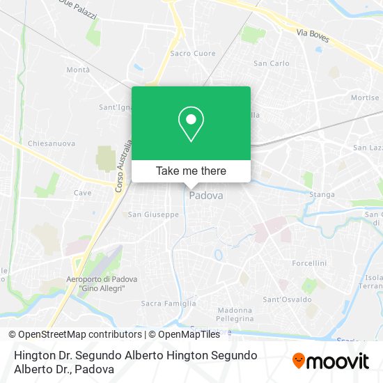 Hington Dr. Segundo Alberto Hington Segundo Alberto Dr. map