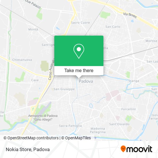 Nokia Store map