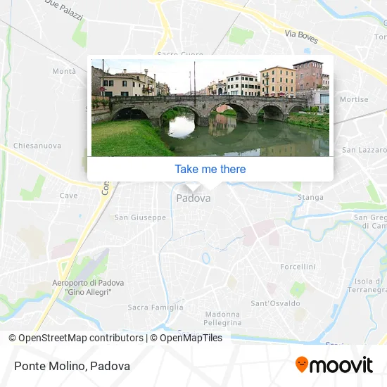 Ponte Molino map