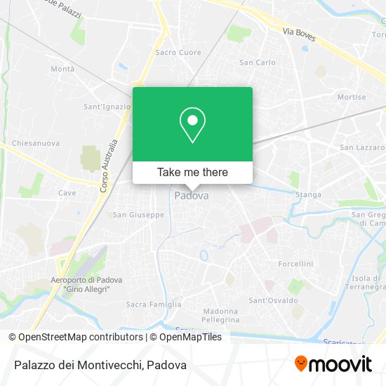 Palazzo dei Montivecchi map