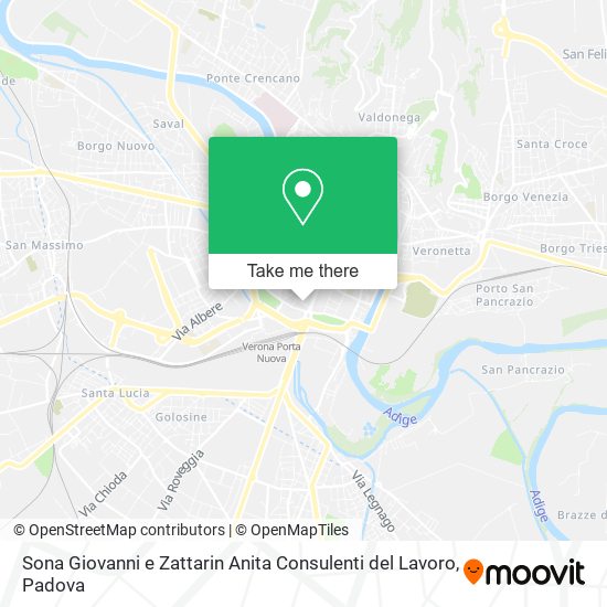 Sona Giovanni e Zattarin Anita Consulenti del Lavoro map
