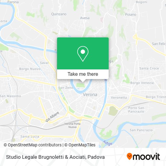 Studio Legale Brugnoletti & Aociati map