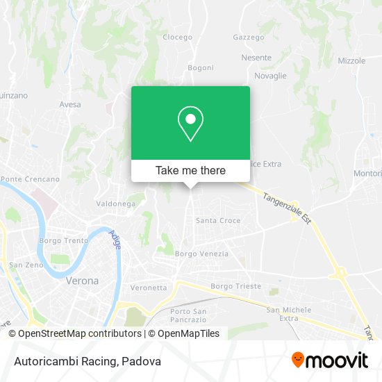 Autoricambi Racing map