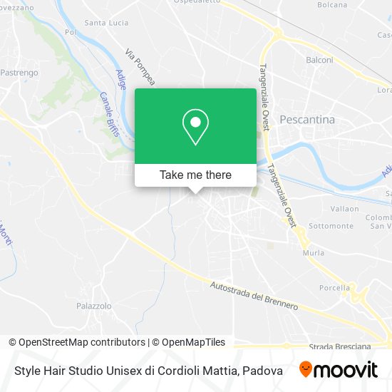 Style Hair Studio Unisex di Cordioli Mattia map