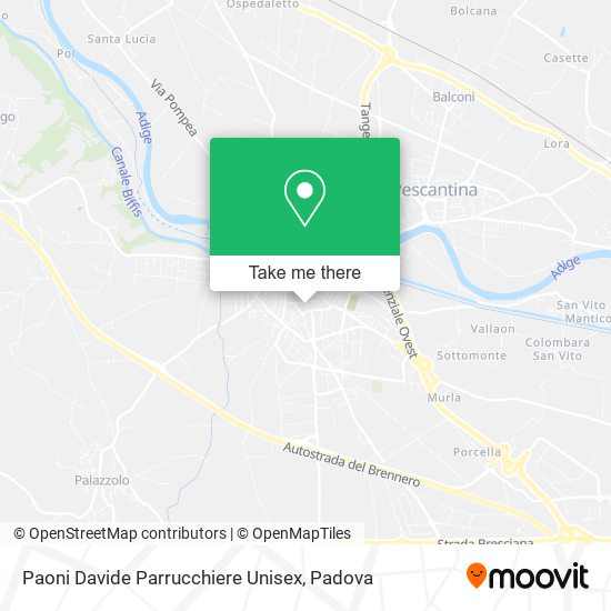 Paoni Davide Parrucchiere Unisex map