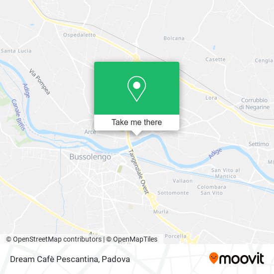 Dream Cafè Pescantina map