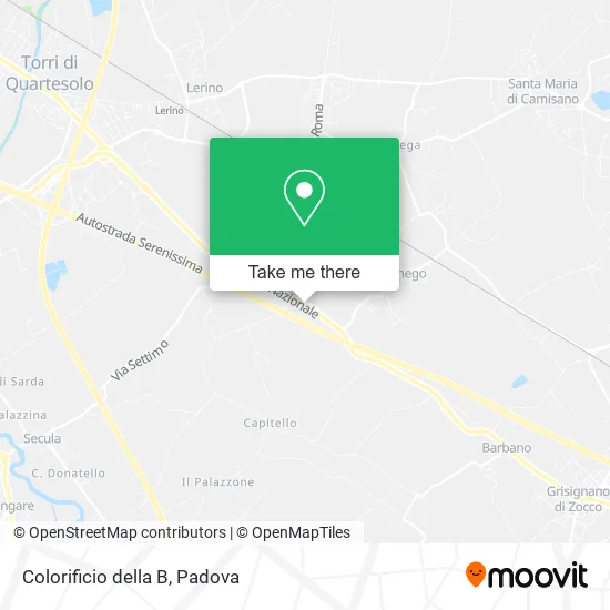 Colorificio della B map