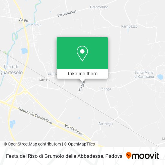 Festa del Riso di Grumolo delle Abbadesse map