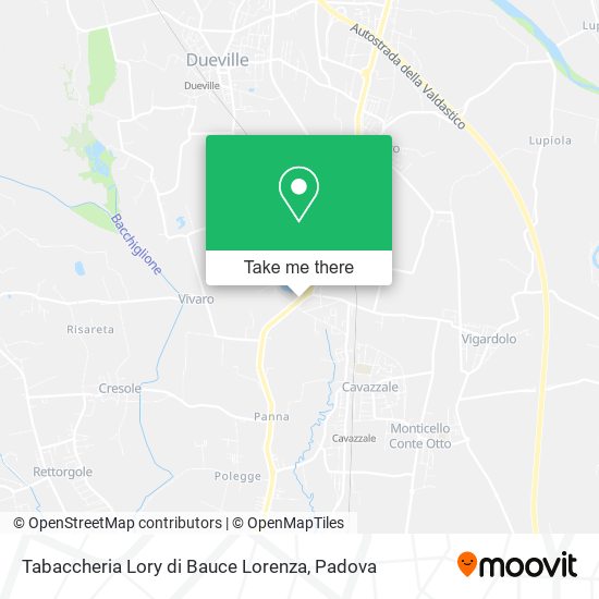 Tabaccheria Lory di Bauce Lorenza map