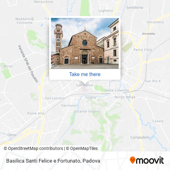 Basilica Santi Felice e Fortunato map