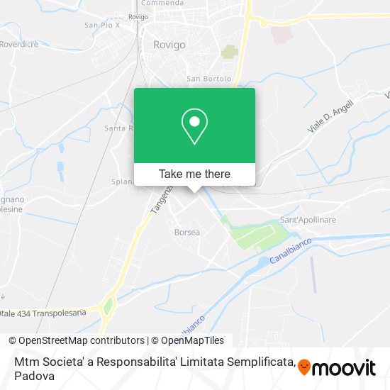 Mtm Societa' a Responsabilita' Limitata Semplificata map