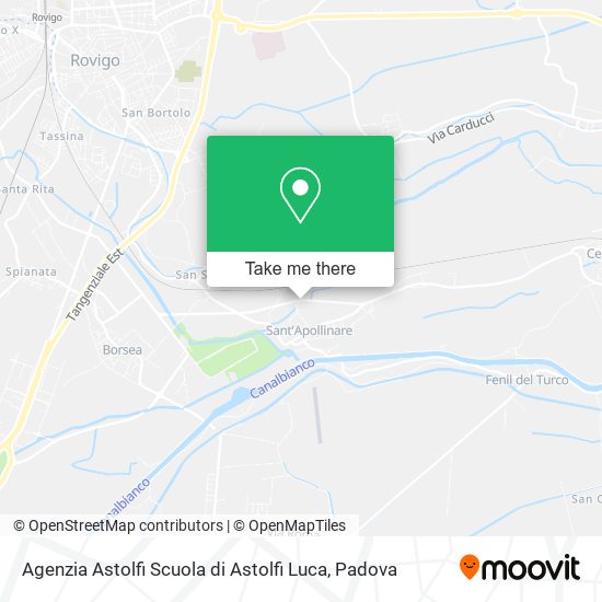 Agenzia Astolfi Scuola di Astolfi Luca map