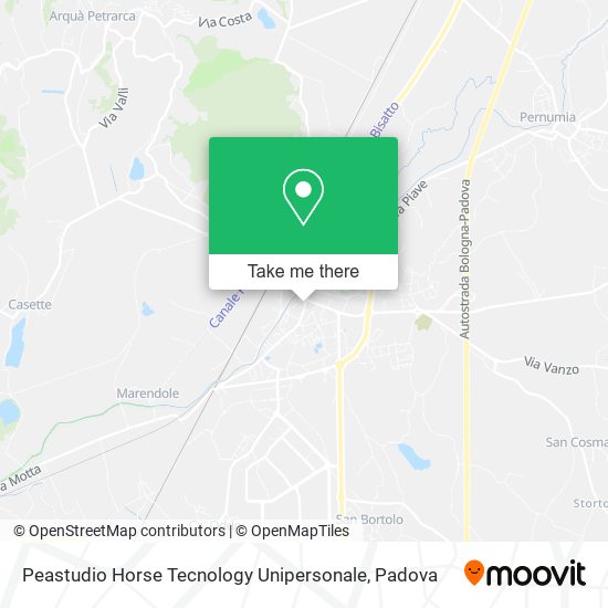 Peastudio Horse Tecnology Unipersonale map