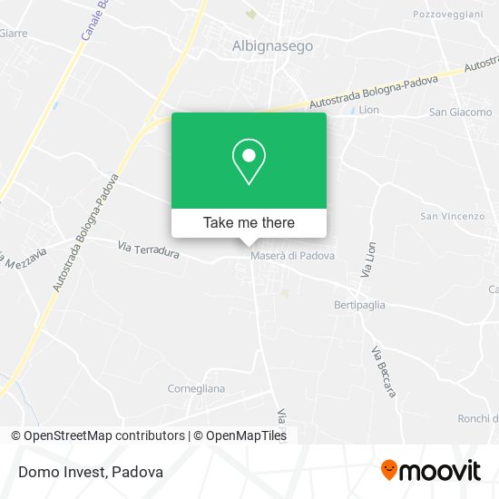 Domo Invest map