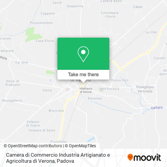 Camera di Commercio Industria Artigianato e Agricoltura di Verona map