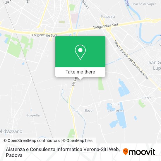 Aistenza e Consulenza Informatica Verona-Siti Web map
