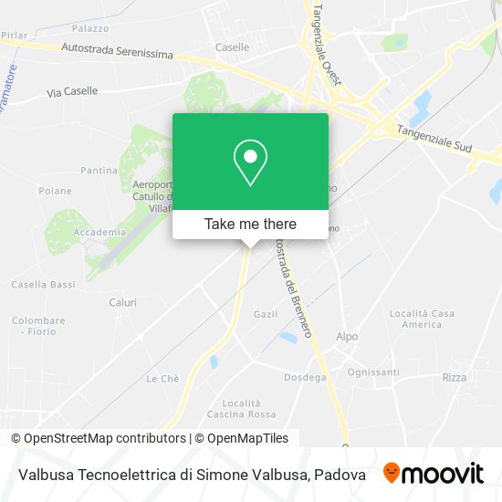 Valbusa Tecnoelettrica di Simone Valbusa map