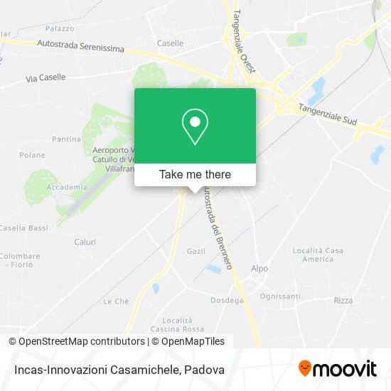 Incas-Innovazioni Casamichele map