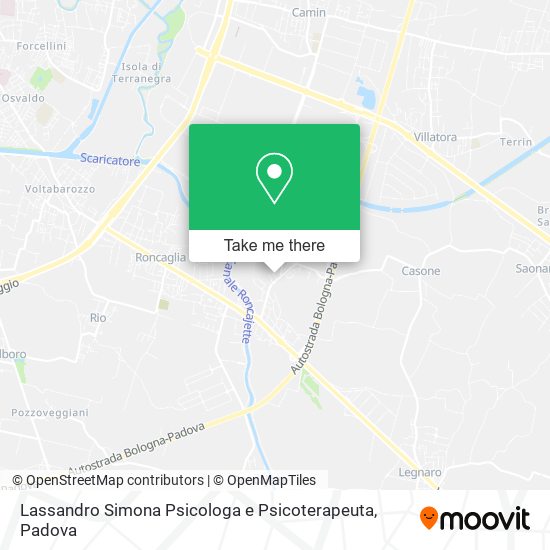 Lassandro Simona Psicologa e Psicoterapeuta map