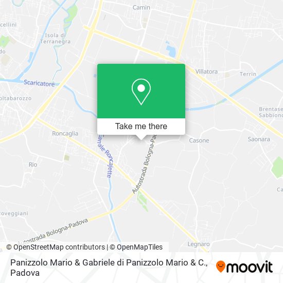 Panizzolo Mario & Gabriele di Panizzolo Mario & C. map