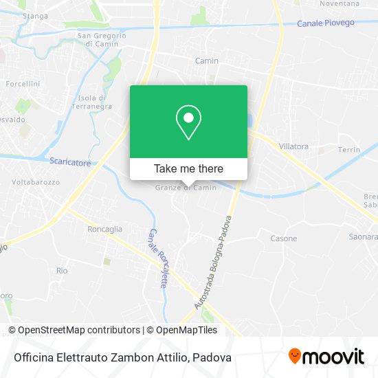 Officina Elettrauto Zambon Attilio map