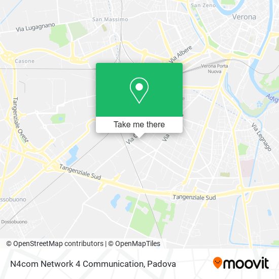 N4com Network 4 Communication map