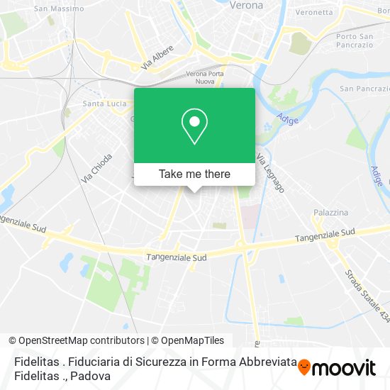 Fidelitas . Fiduciaria di Sicurezza in Forma Abbreviata Fidelitas . map