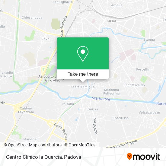 Centro Clinico la Quercia map