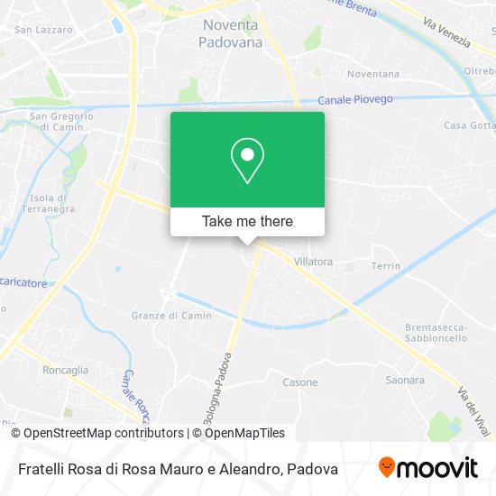 Fratelli Rosa di Rosa Mauro e Aleandro map