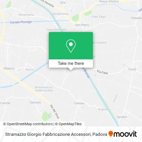 Stramazzo Giorgio Fabbricazione Accessori map