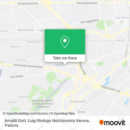 Amaldi Dott. Luigi Biologo Nutrizionista Verona map