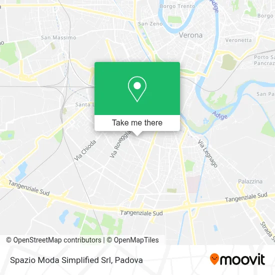 Spazio Moda Simplified Srl map