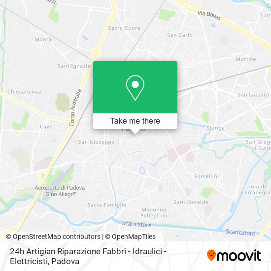 24h Artigian Riparazione Fabbri - Idraulici - Elettricisti map