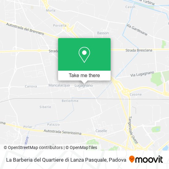 La Barberia del Quartiere di Lanza Pasquale map
