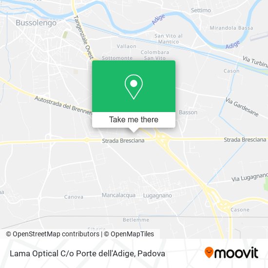 Lama Optical C / o Porte dell'Adige map