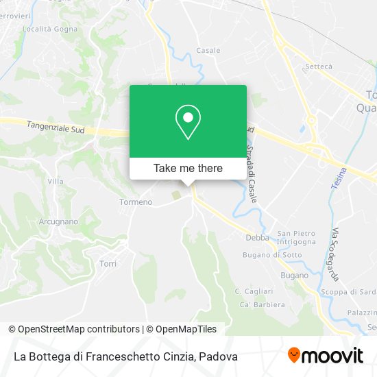 La Bottega di Franceschetto Cinzia map